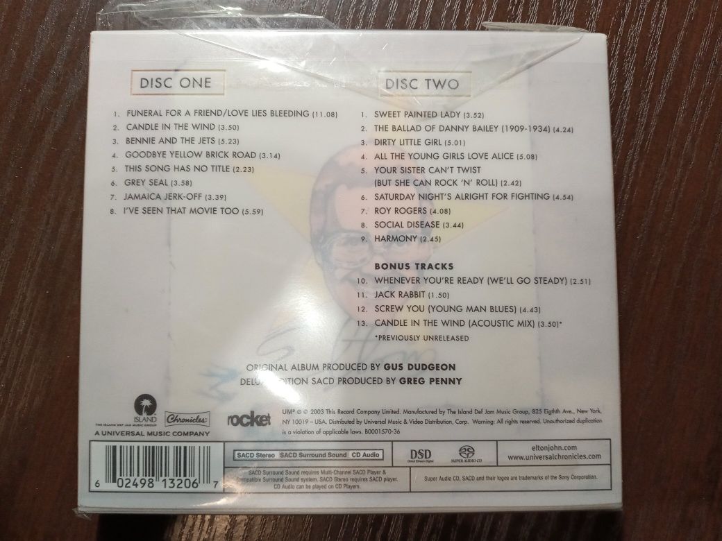 Диски Super audio cd.