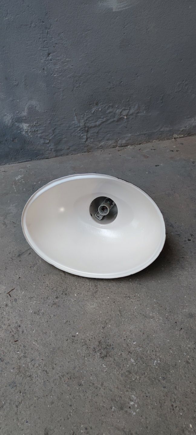 Candeeiro de tecto oval vintage industrial