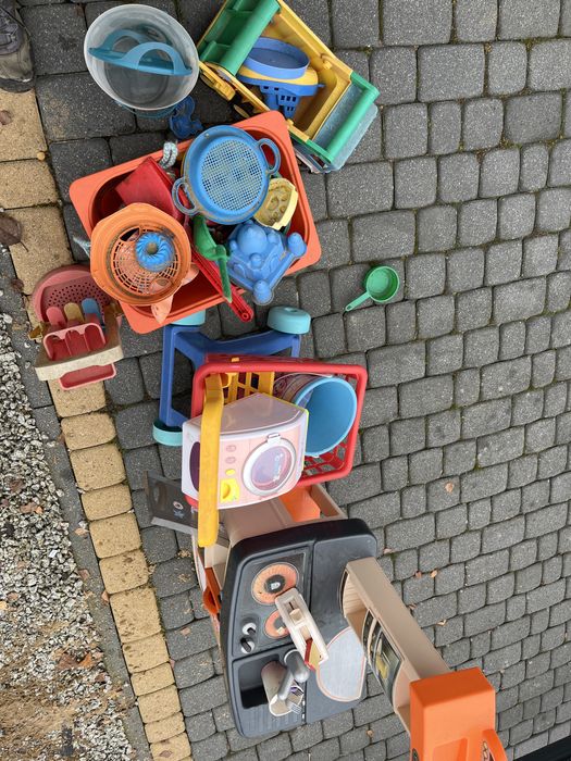 Zabawki do zabawy w piaskownicy