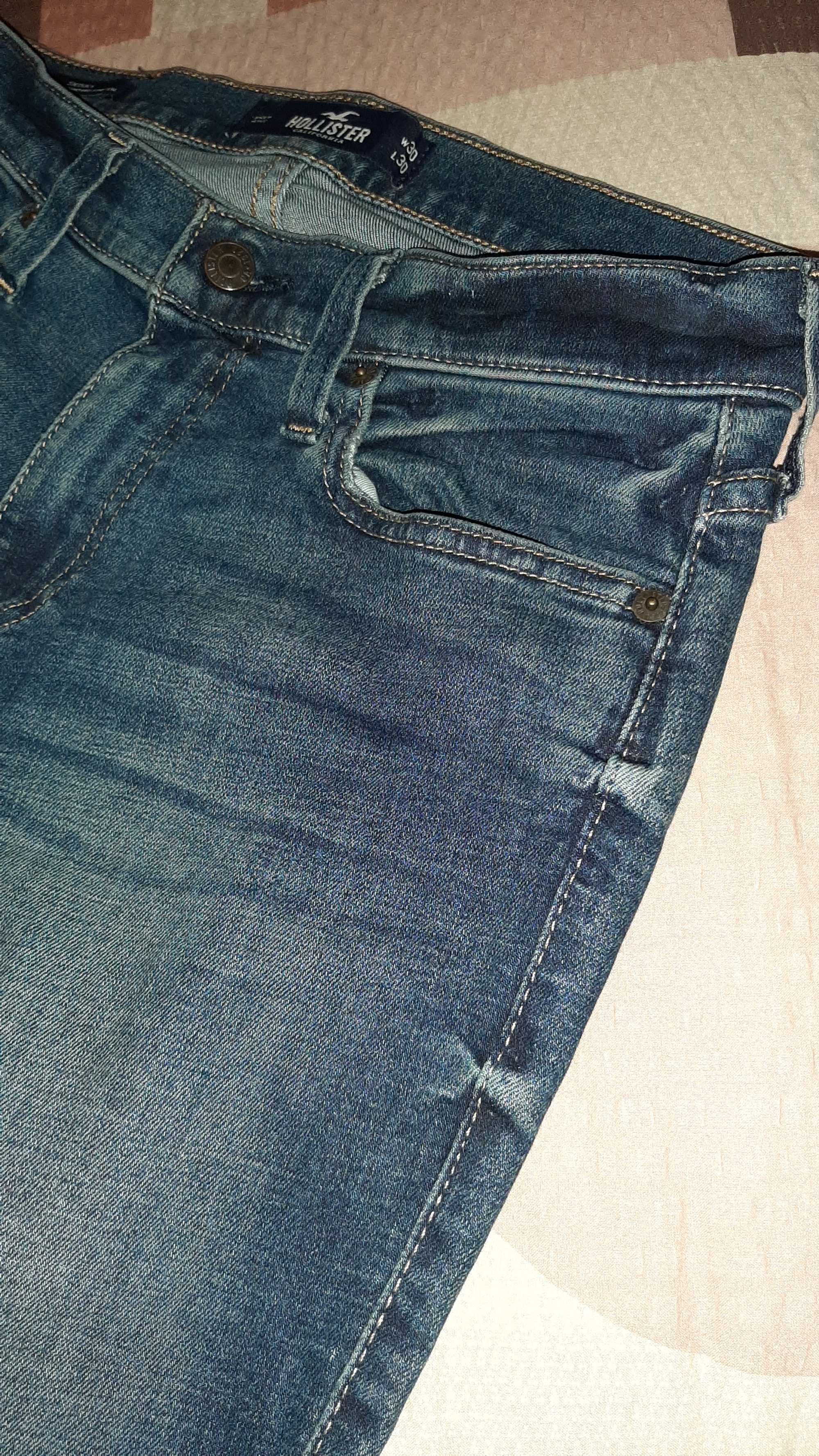 Spodnie jeans Hollister nowe rozm. 30/30, rozm. S