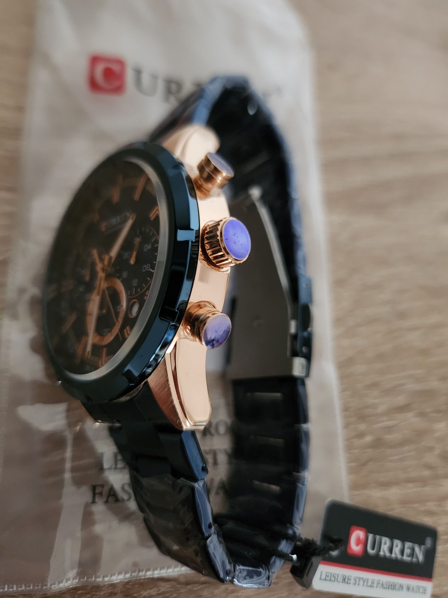 Nowy Elegancki zegarek Curren ax armani diesel