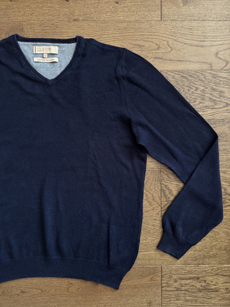 Granatowy sweter Collezione (Marks and Spencer) rozmiar M