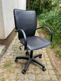 Krzesło biurowe fotel obrotowy ikea czarny