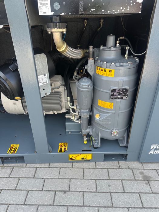 KOMPRESOR ŚRUBOWY  Atlas Copco  GA37 VSD 37KW  7,25 m3/min Falownik