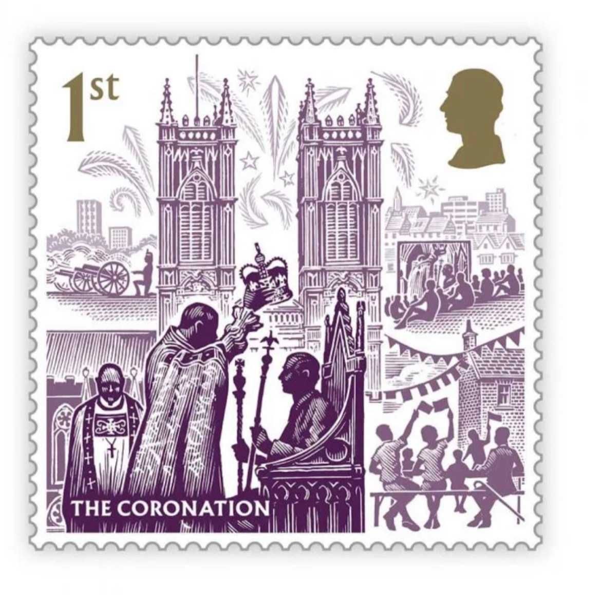 Британские марки  British Stamps: Король Карл III: "Новое правление"