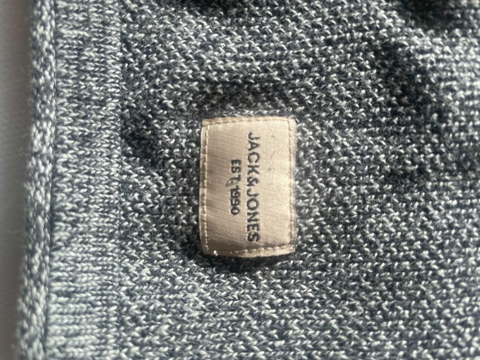 Sweter szary damski męski unisex, Jack&Jones