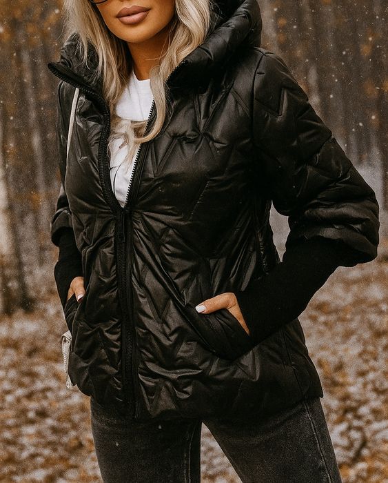 WYPRZEDAŻ! *299zl Nowa Kurtka Asymetryczna + GRATIS Bluzka  !