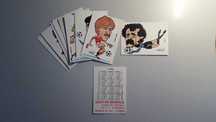 Calendários de bolso Caricaturas Sport Lisboa e Benfica (1985)