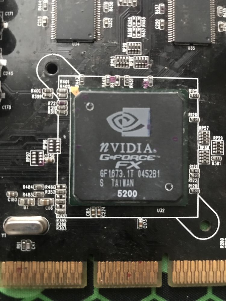 Відеокарта Nvidia geforce fx 5200
