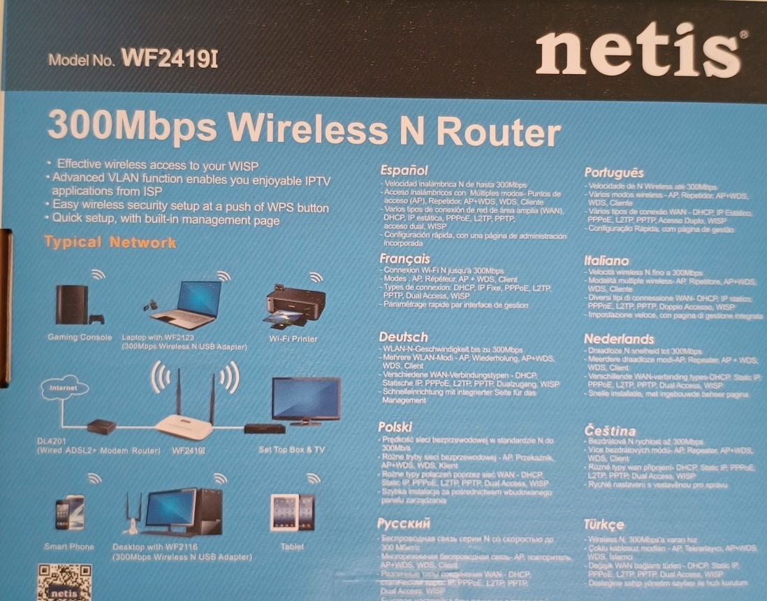 Router Netis WF2419I