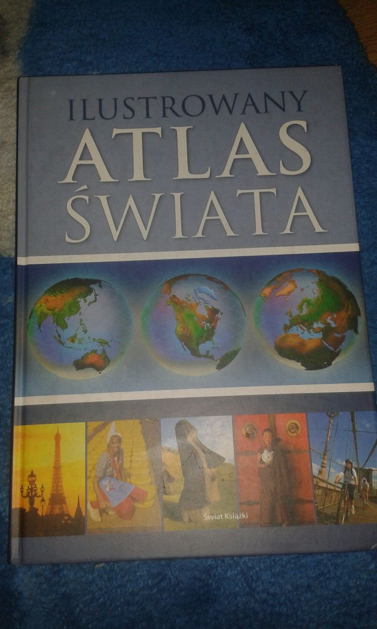 Książka ilustrowany Atlas Świata