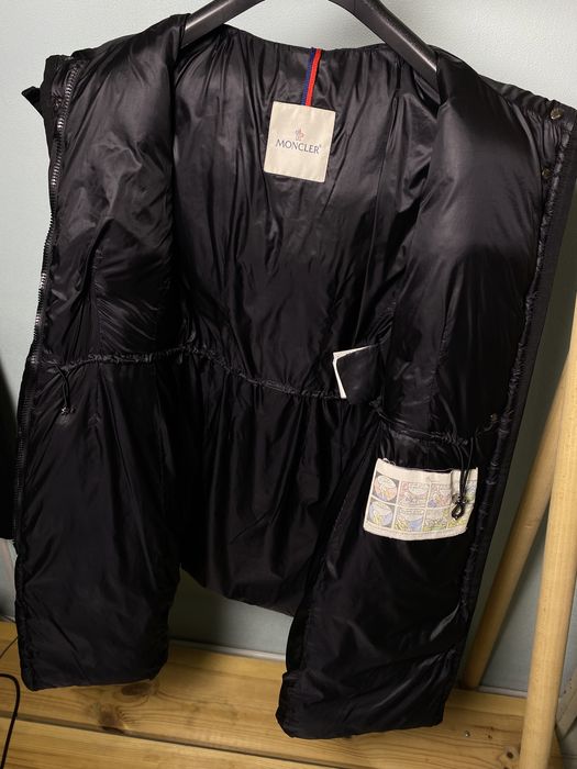 Пуховик жіночий Moncler Hermifur Оригінал