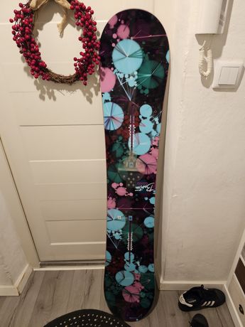 Deska snowboard Burton Genie 152 cm i wiązania Burton Freestyle