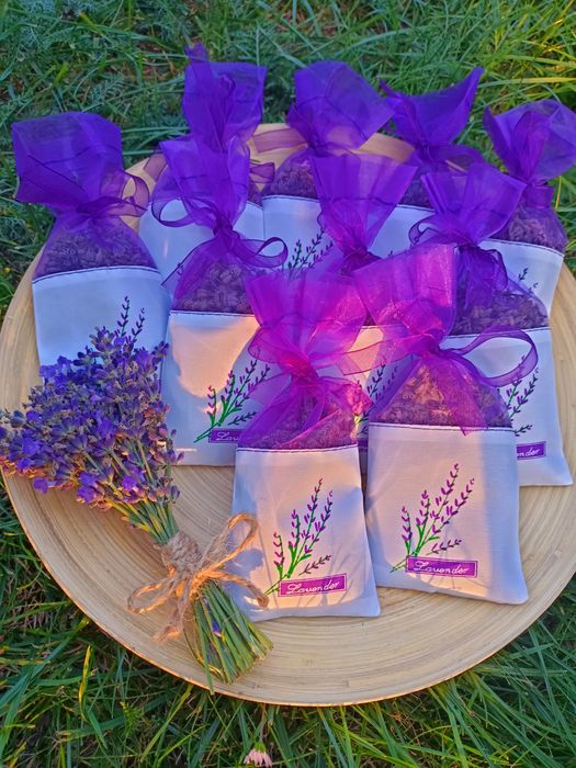 Naturalny odświeżacz powietrza suszona lawenda 2 woreczki