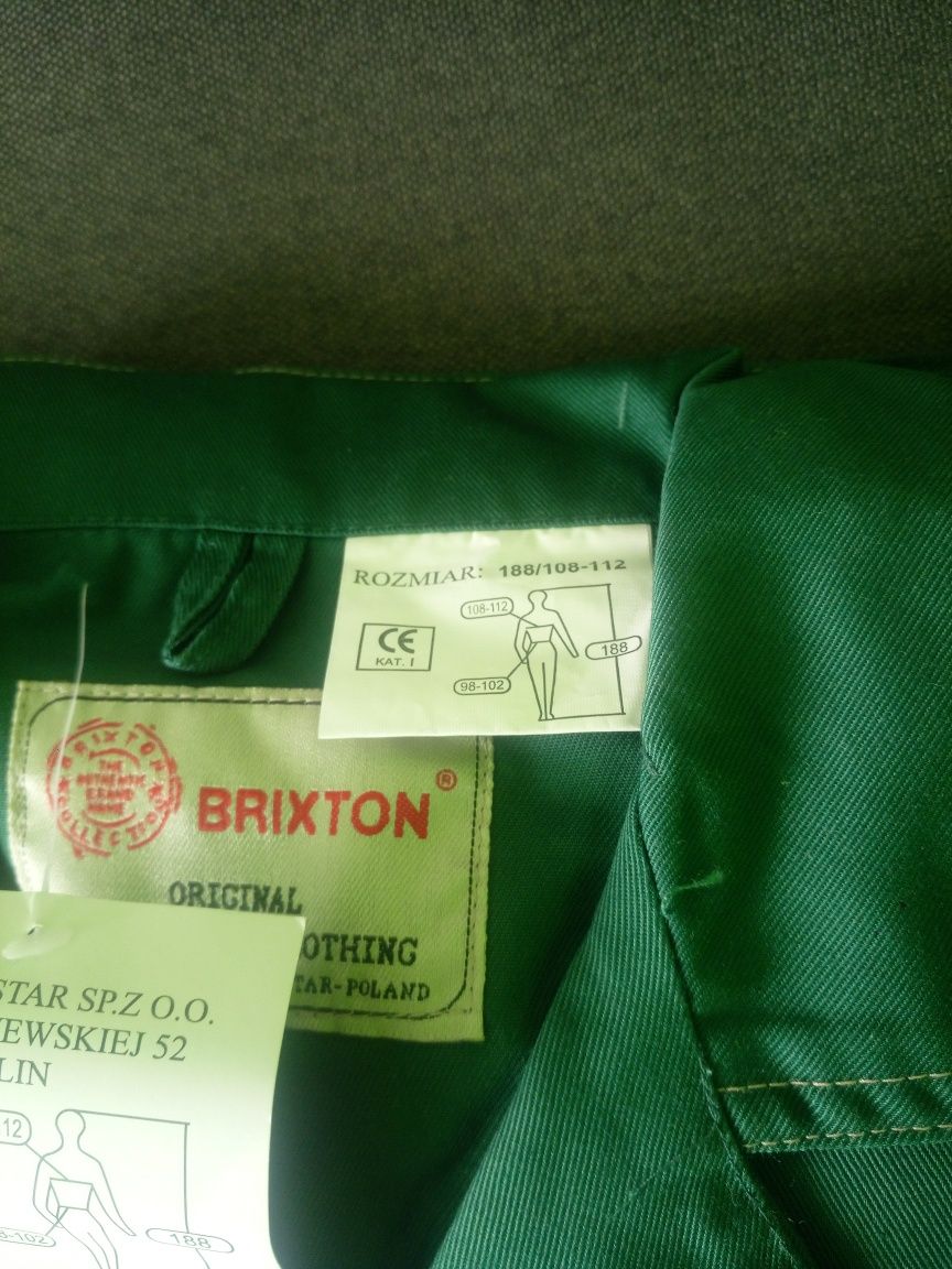 Brixton 188 ubranie zielone.