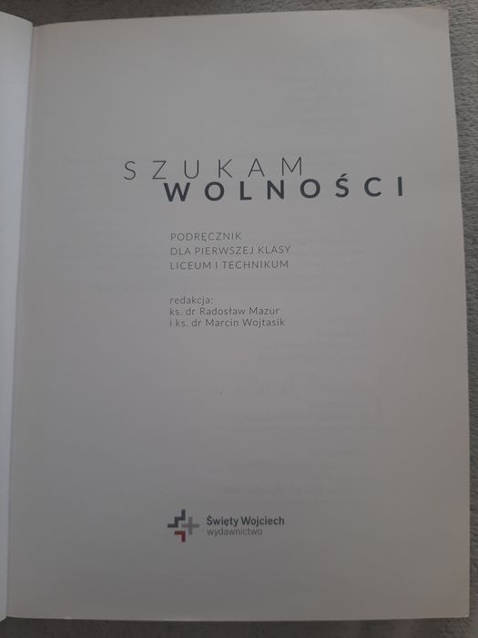 Religia 1 "Szukam Wolności"