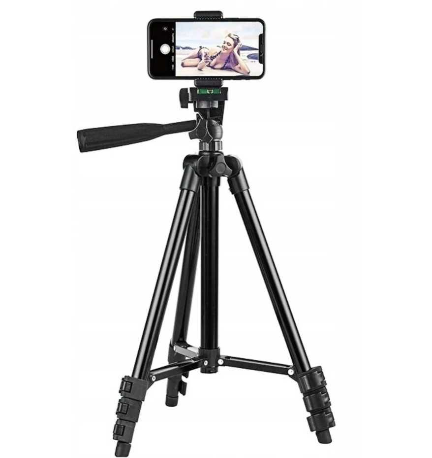 STATYW TRIPOD z pilotem BLUETOOTH UCHWYT na telefon aparat