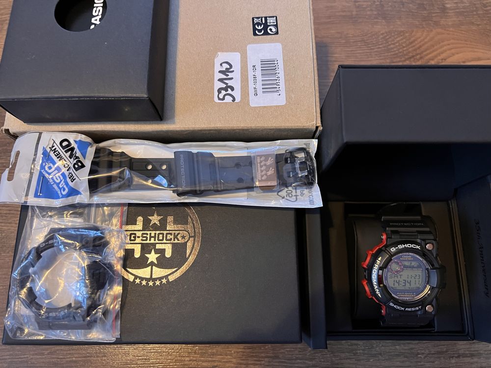 !OBNIŻKA! Casio G-Shock GWF-1035F 35th Anniversary Frogman Magma Ocean