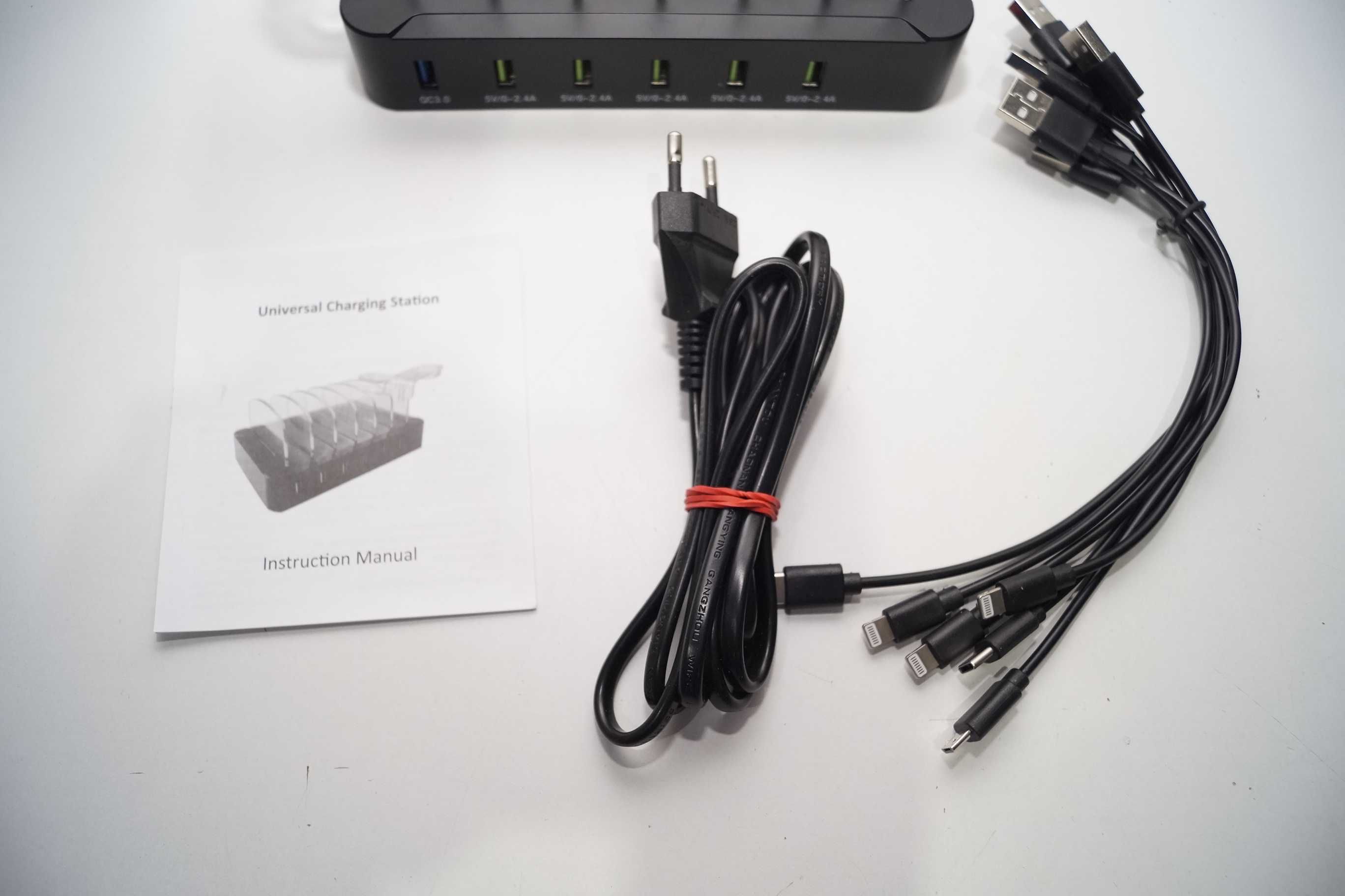 987 Acocodi SIN-60A Stacja ładująca USB Multi Dock 6 portów 50W