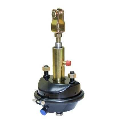 Siłownik HAMULCOWY Hydrauliczno-Pneumatyczny przyczepy T20-25 + UCHWYT