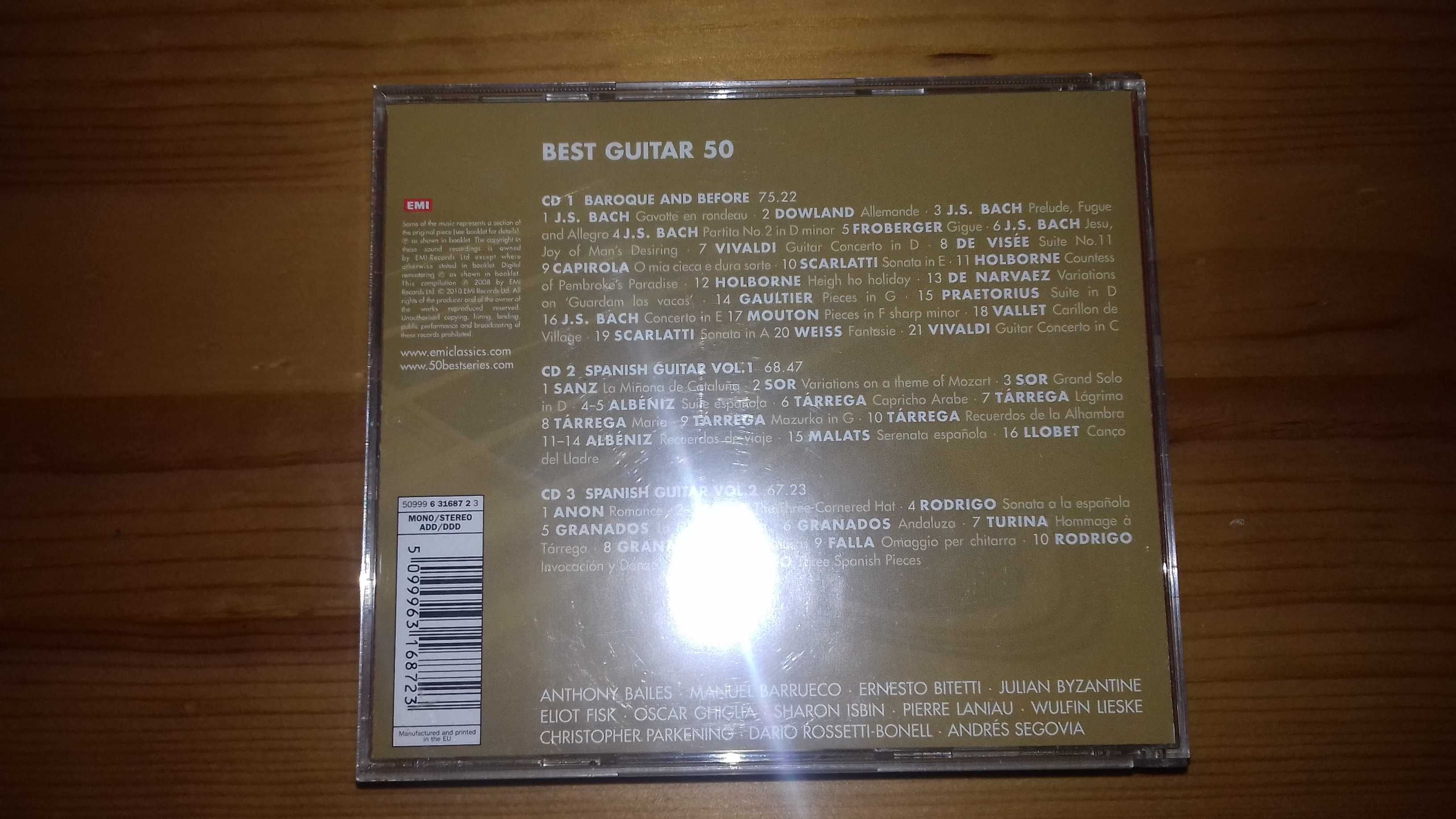 3 CD's Best Guitar 50