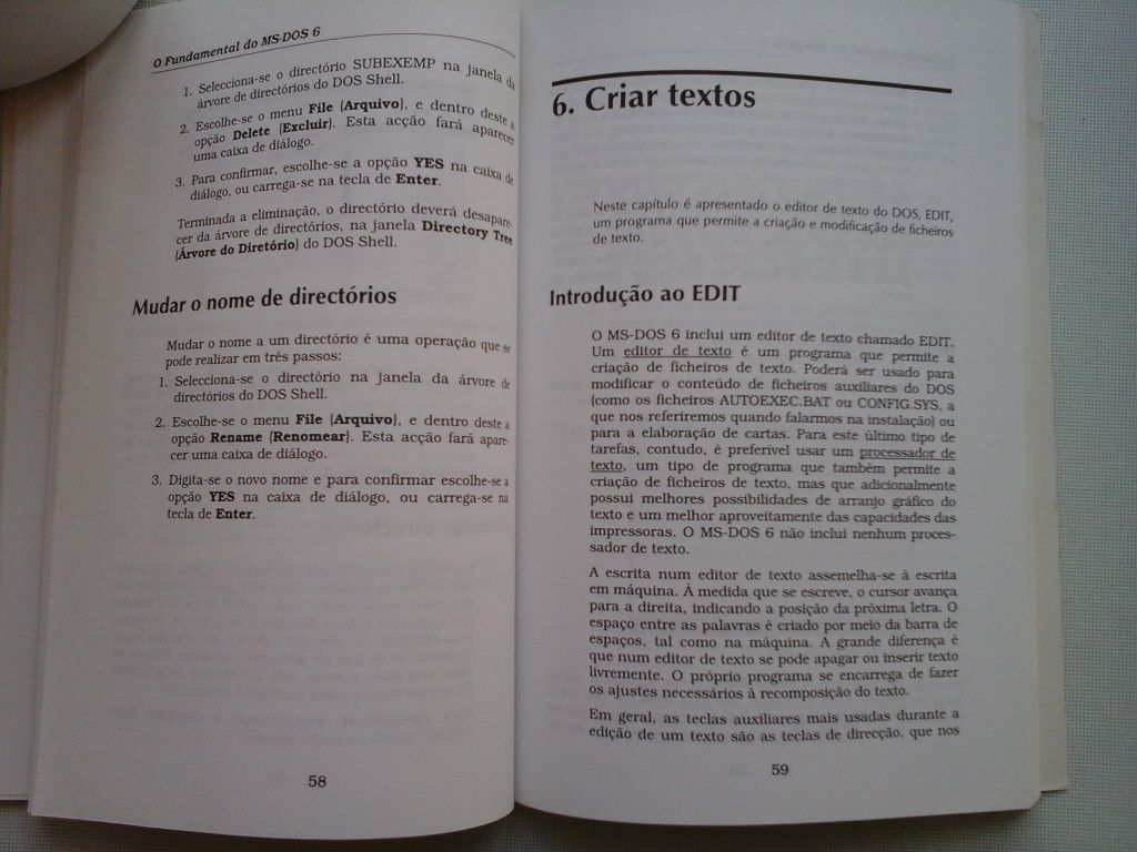 Livro: Fundamental do MS - DOS de Henrique Carreiro