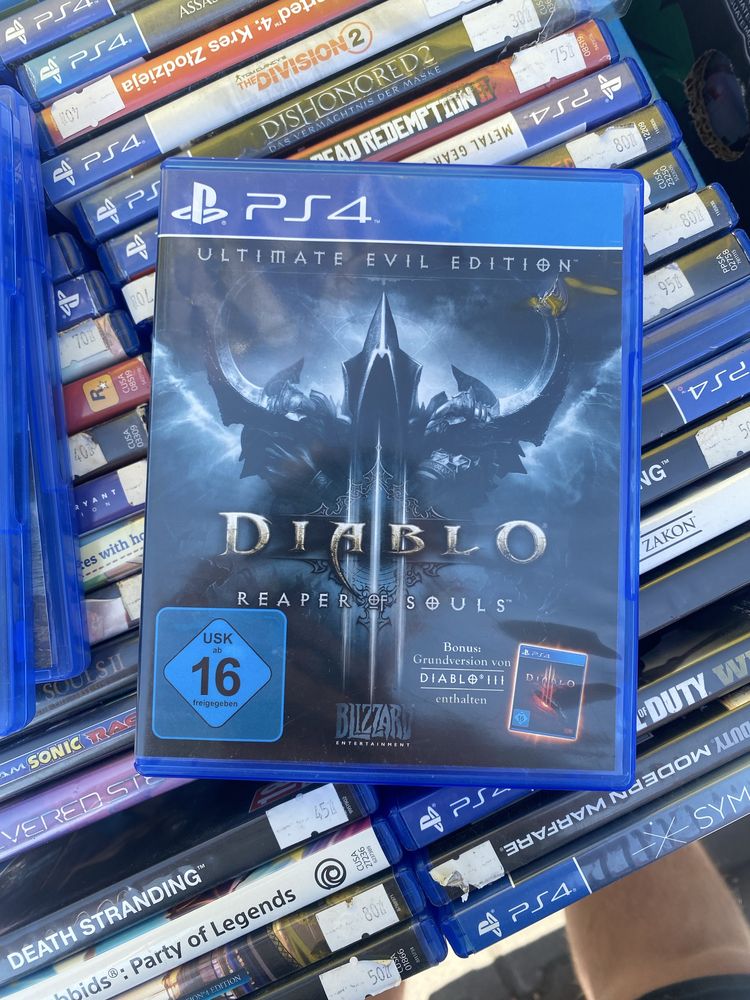 Gra Diablo III Reaper of Souls PS4 PS5 Sony Play Station pudełkowa