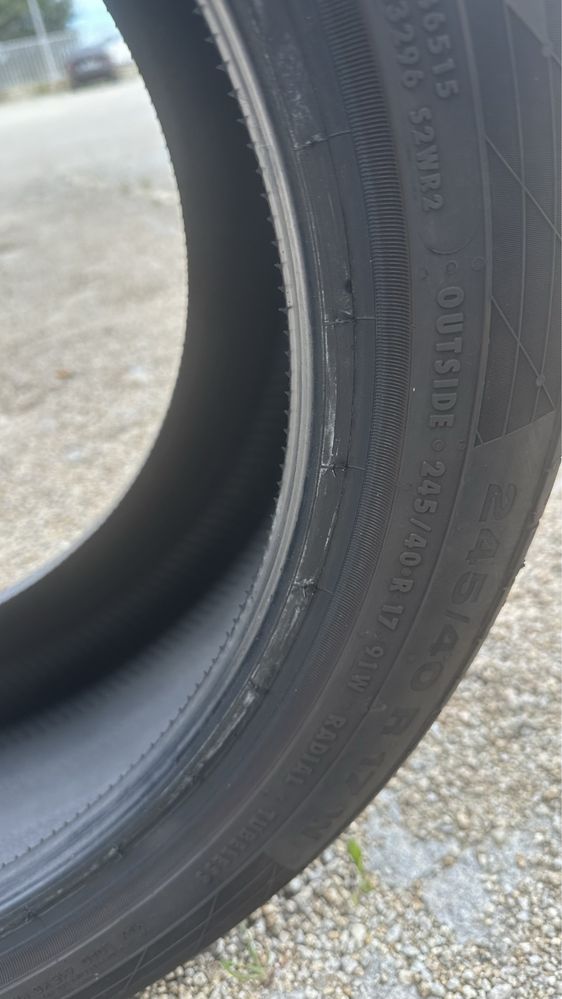 Pneu Continental contiSportContact5 245/40R-17W radial