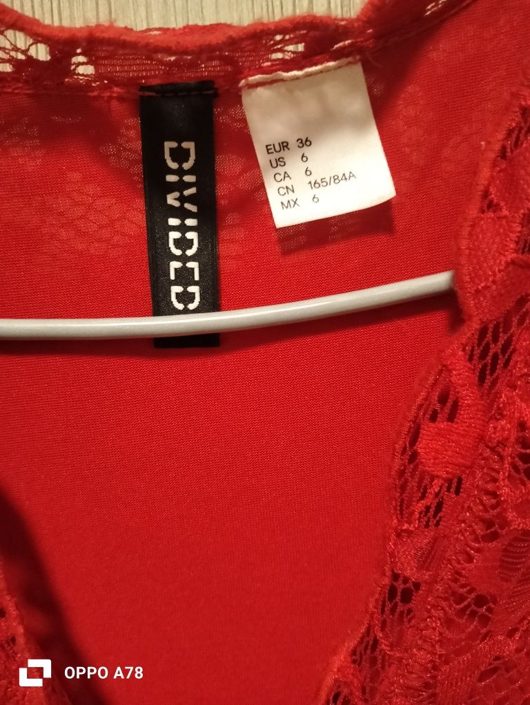 Sukienka czerwona S
