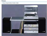 conjunto Pioneer Midi 3000 Raro SA-3000, TX-3000, CT-3000, PL-3000