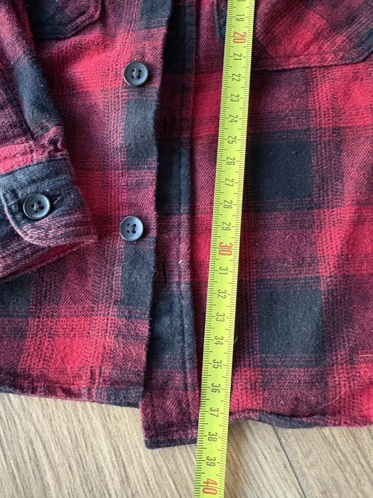 Primark czerwona koszula w kratę 92