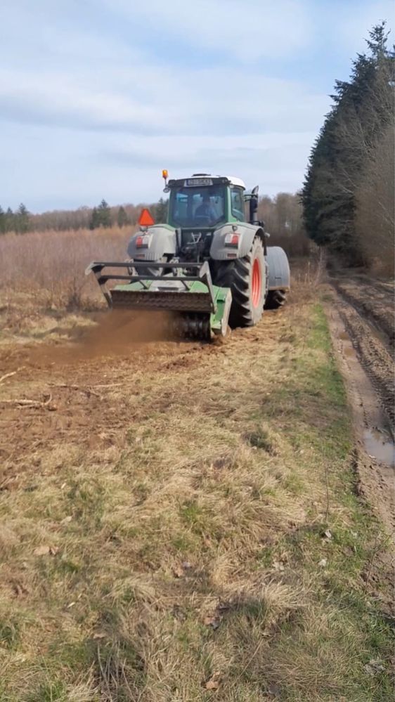 Karczowanie Mulczer leśny, czyszczenie działek, rekultywacja,