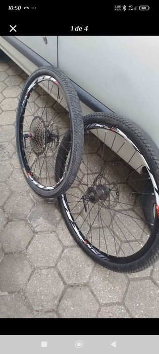 Rodas Shimano com cassete