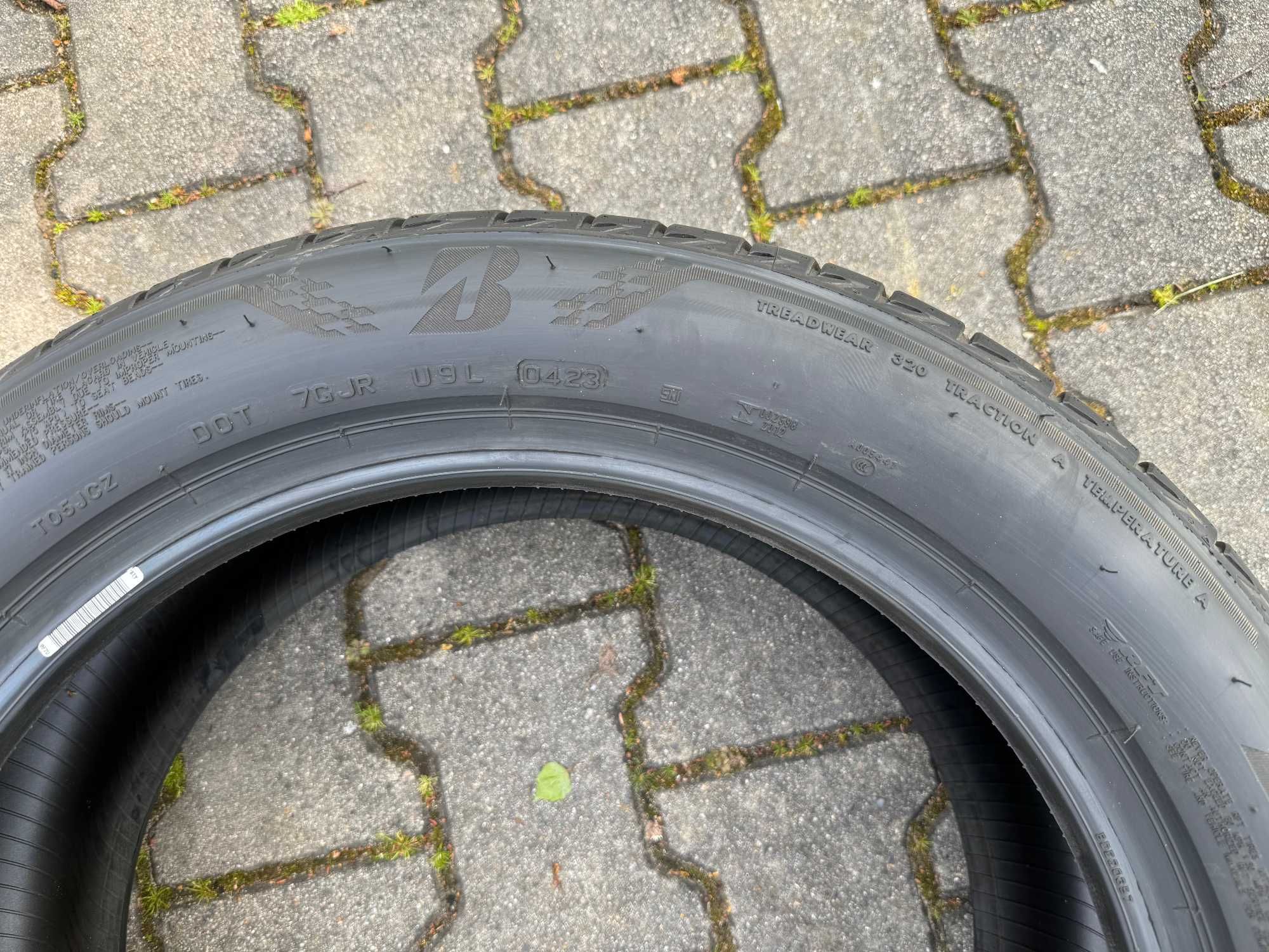 2x Nowe opony letnie 225/50r17 BRIDGESTONE TURANZA T005 Run-Flat 2023r