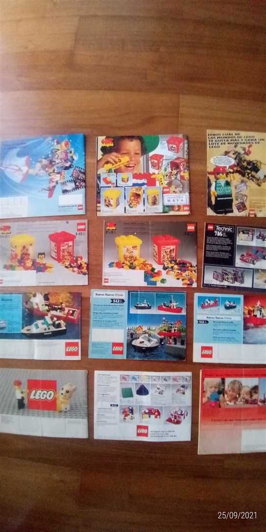 Lego - Catálogos lego de 1974 a 2013