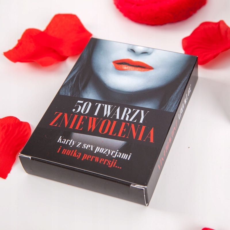 Karty towarzyskie 50 twarzy zniewolenia