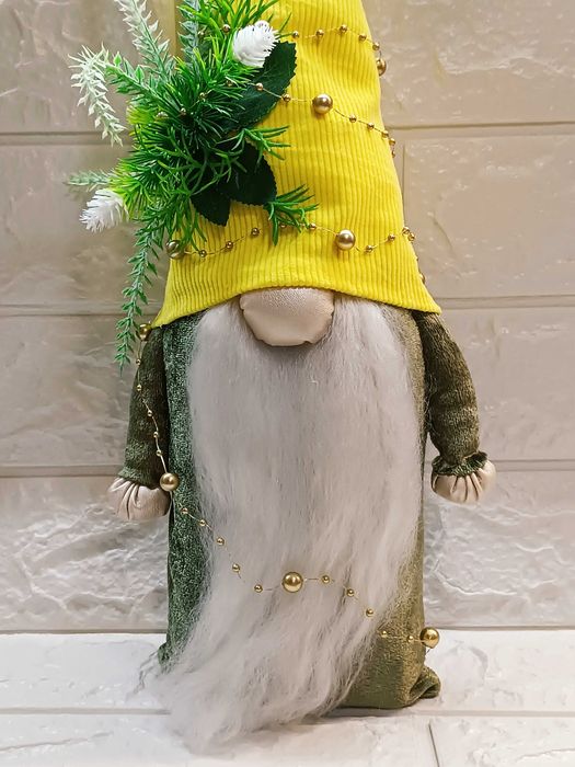 Гноми декоративні на новий рік, на ялинку, декор для дому, подарунок