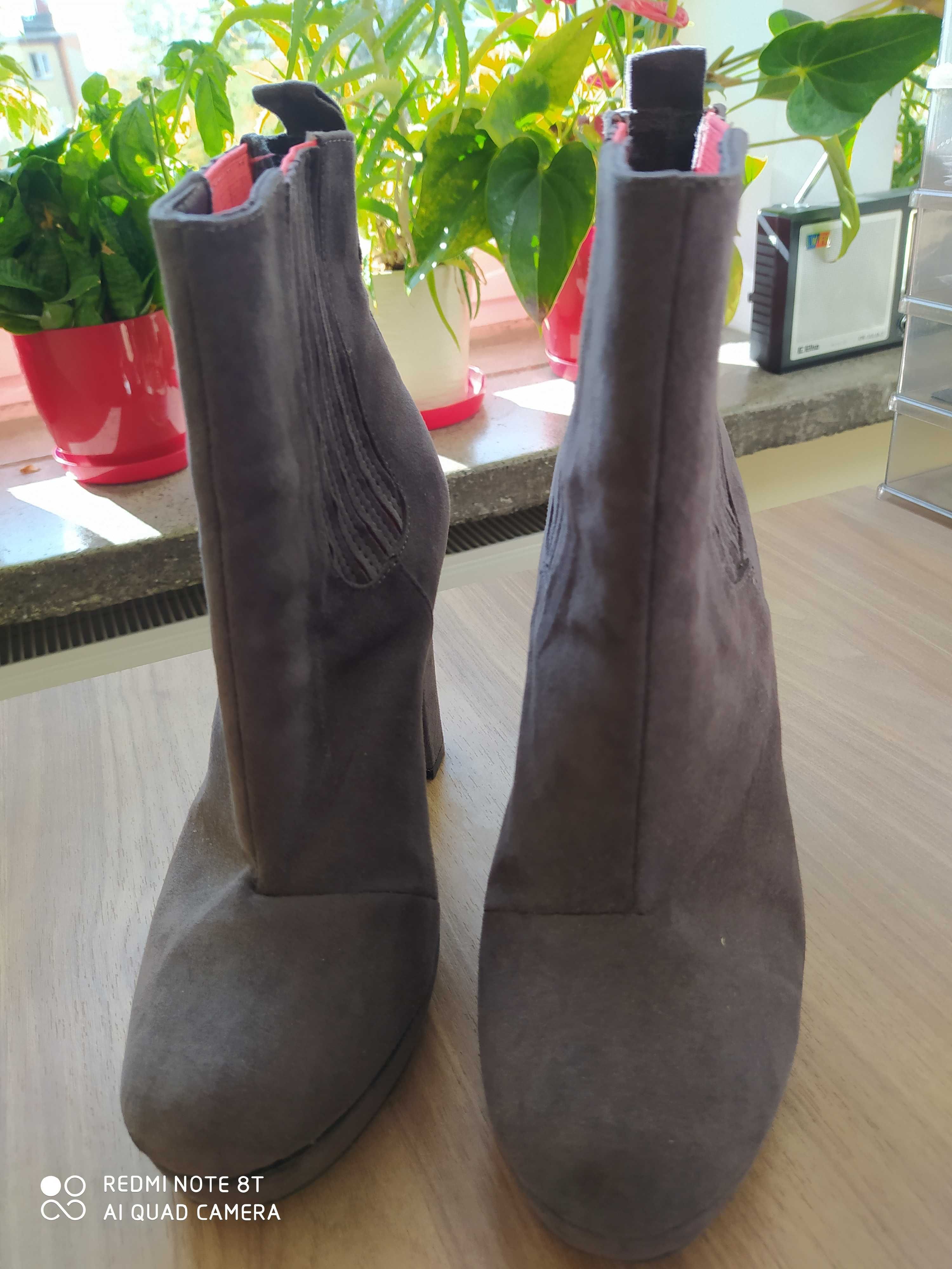 Botki kozaki półbuty rozmiar 38 H&M