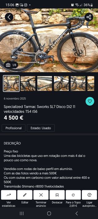 Specialized Tarmac Sworks SL7 t54