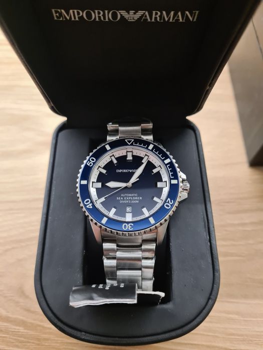 Zegarek Męski Emporio Armani Sea Explorer Automatic Diver's AR60087
