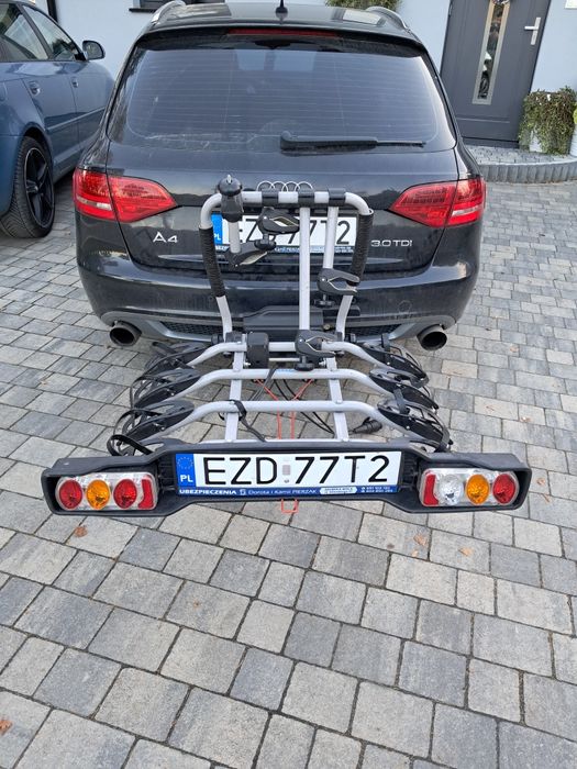 bagaznik rowerowy na hak 4 rowery odchylany peruzzo parma siena