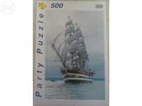 Puzzle ( 500 peças ) - Veleiro navio Americo Vespucci