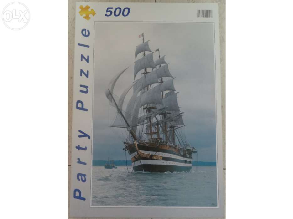 Puzzle ( 500 peças ) - Veleiro navio Americo Vespucci