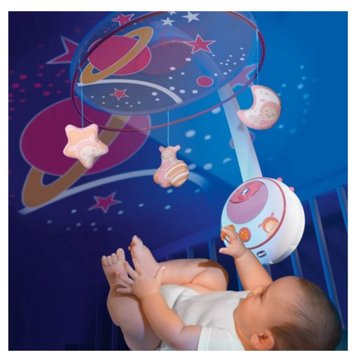 Музичний мобіль, chicco, нічник