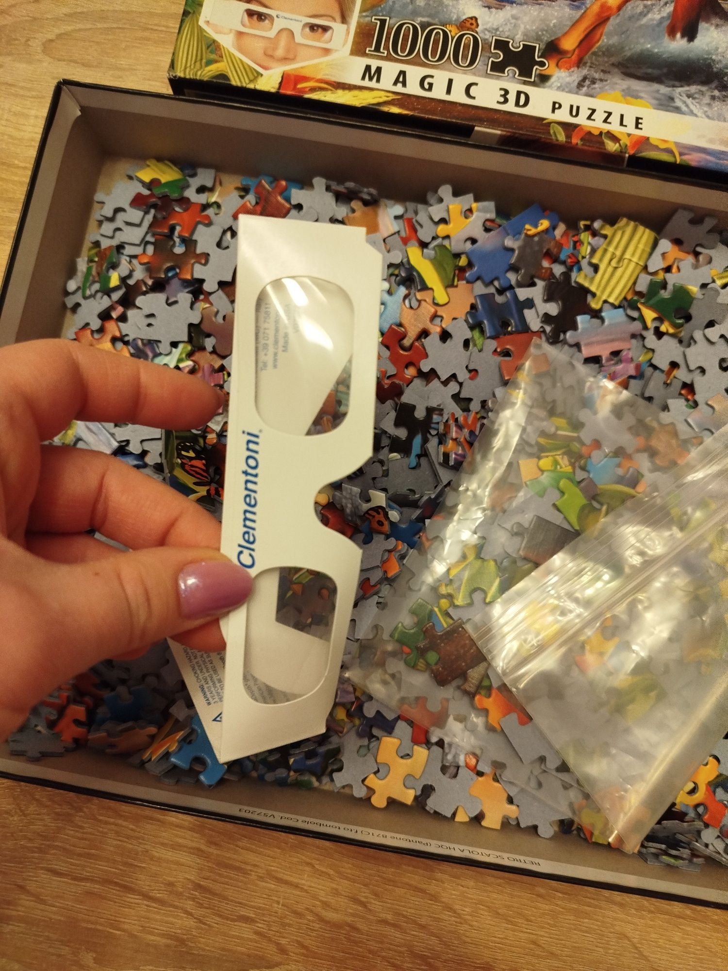 Puzzle konie 3D 1000 elementów