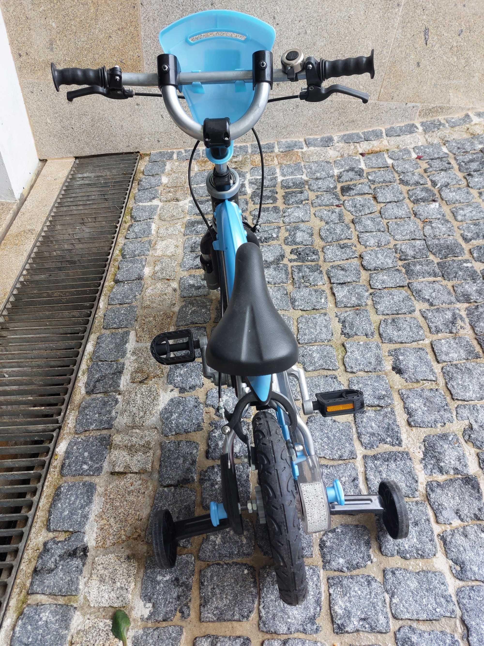 Bicicleta Criança ELITE 12 c/ rodinhas (nova)