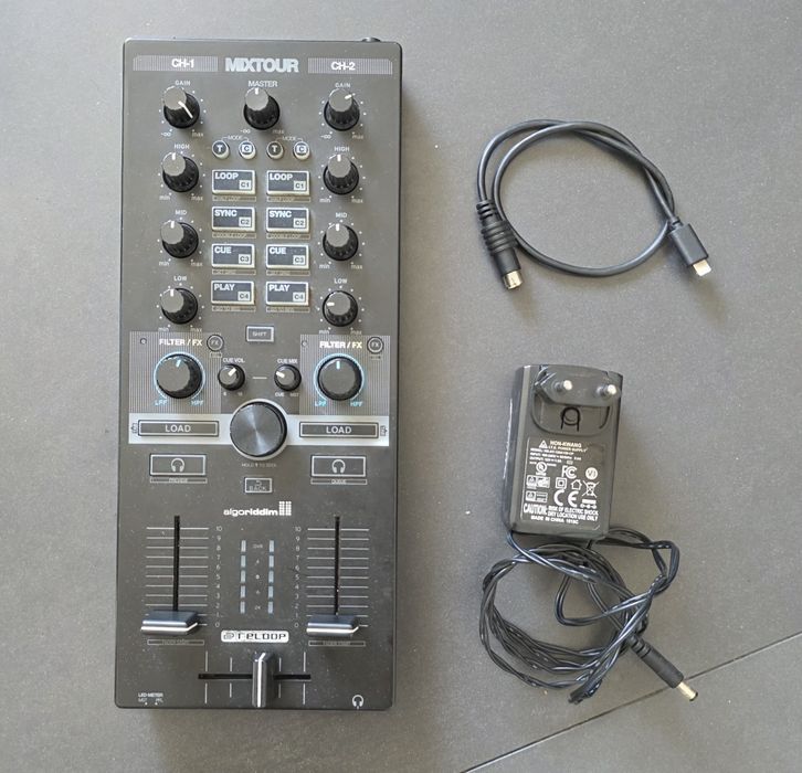 DJ Controladora - MIXTOUR-Reloop 1° versão