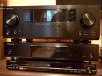 Pioneer Blu-Ray 3D, Amplituner 3D Ultra HD 4K, Kolumny 5.0 Pure Acoust