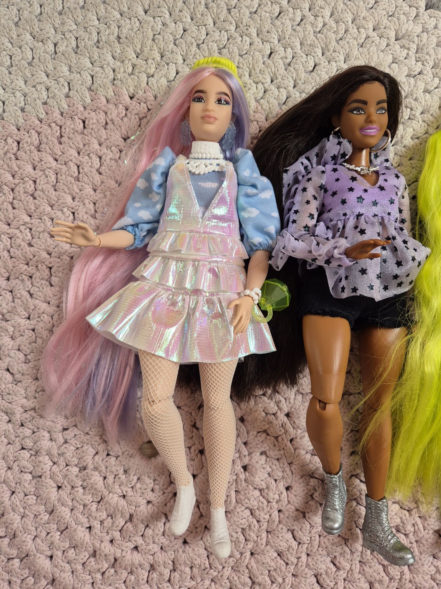 Zestaw lalek barbie Mattel ruchome stawy
