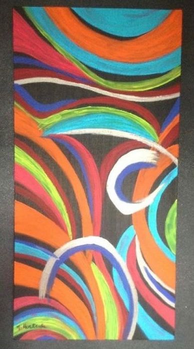 Quadros decorativos pintados a mao
